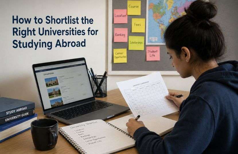 study abroad university selection