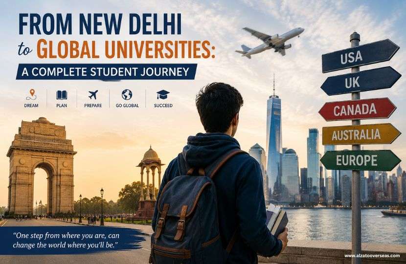abroad education consultant in New Delhi