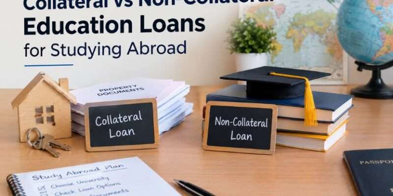 Collateral vs Non-Collateral Education Loans