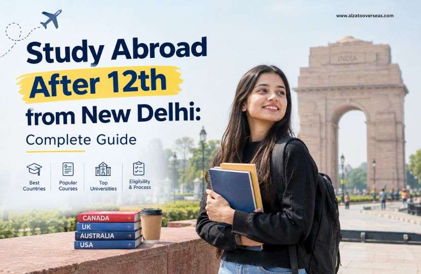 Study Abroad After 12th from New Delhi: Complete Guide