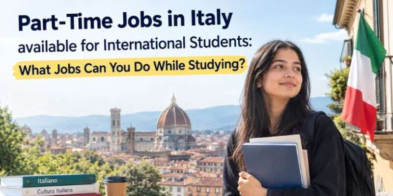 part time job in italy for students