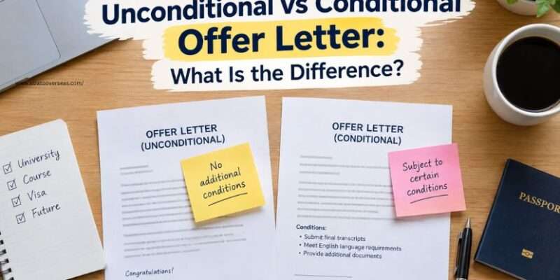 study abroad offer letter